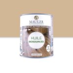 Huile biosourc�e - 1 litre - incolore satin� aspect cire mauler