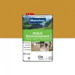 Huile environnement biosource pour parquet - bois naturel - 5 l blanchon