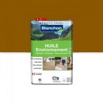 Huile environnement biosource pour parquet - teinte chne - 5 l blanchon