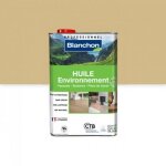 Huile environnement biosource pour parquet - effet nature - 5 l blanchon