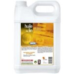 Huile de lin - bidon de 5 litres onyx Huile de lin - bidon de 5 litres onyx