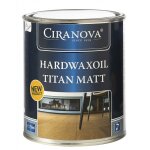 Huile pour parquets et meubles en bois hardwax oil titan 750 ml - mat ciranova
