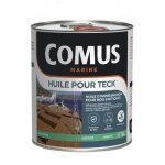 Huile pour teck - impr�gnation bois exotiques - translucide ambr� - 5 l comus