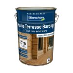 Huile terrasse bardage - tous bois - bois naturel - 5 l blanchon
