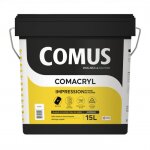 Impression acrylique plaque de pl�tre - 15 litres - comacryl pro - 100 comus