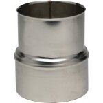 Réduction inox pour tubage flexible - femelle 131 mm - mâle 125 mm ten Réduction inox pour tubage flexible - femelle 131 mm - mâle 125 mm ten