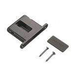 Insert pour charni�re conecta � encastrer � dans le chant du meuble - titane salice