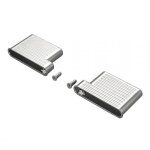 Insert pour charni�res � encastrer air - en zamak - nickel� salice
