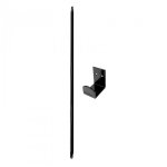Jambe de force en acier noir pour portail battant - longueur 1, 90 m tirard