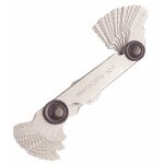 Jauge de filetage - filetage iso - 23 lames wilmart Jauge de filetage - filetage iso - 23 lames wilmart