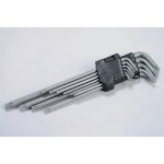 Jeu de 10 clés torx longues avec support de rangement sam outillage Jeu de 10 clés torx longues avec support de rangement sam outillage