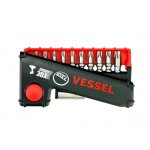Jeu de 11 embouts de vissage torx impact ball + porte embouts 1 / 4 vessel Jeu de 11 embouts de vissage torx impact ball + porte embouts 1 / 4 vessel