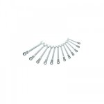 Jeu de 12 cls mixtes  cliquet tte articule sam outillage