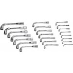 Jeu de 22 cls  pipe dbouches doubles 6 / 6 pans 94 - sdj22 sam outillage