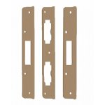 Jeu de 3 g�ches renforc�es 20x20mm pour serrrures trilock 5000 vachette