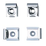 Jeu de 4 pattes � glace - adapt� pour miroir delabie