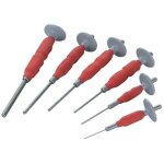 Jeu de 6 chasse - goupilles avec poignée air - grip de 1, 9 à 7, 9 mm sam outillage Jeu de 6 chasse - goupilles avec poignée air - grip de 1, 9 à 7, 9 mm sam outillage