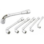 Jeu de 6 cls  pipe dbouches 6 pans droits et 12 pans couds 93 - sdj6 sam outillage