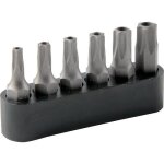 Jeu de 6 embouts 1 / 4'' torx® sur rack plastique sam outillage Jeu de 6 embouts 1 / 4'' torx® sur rack plastique sam outillage