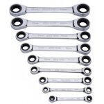 Jeu de 9 cls doubles extra - plates polygonales  cliquet 106c - j9z sam outillage