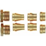 Jeu de bague et raccords laiton afriso eurojauge