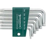 Jeu de cls mles coudes - empreinte torx - 10766 / 9 stahlwille