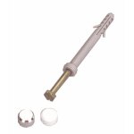 Jeu de fixations wc et bidet - vis 6x85 mm fischer