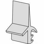 Joint p 880 pour ferrures coulissantes levantes gu 937 ferco