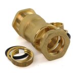 Jonction laiton  serrage extrieur - diamtre 25 sferaco