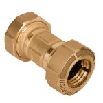 Jonction pour tube pe 25 mm - à serrage extérieur - tof push ot effebi Jonction pour tube pe 25 mm - à serrage extérieur - tof push ot effebi