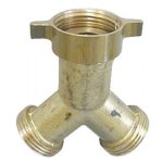Jonction y  crou mobile - filetage 20x27 anquier