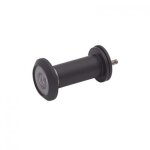 Judas optique nl 180� pour porte standard 38 � 60 mm - noir mat bricozor