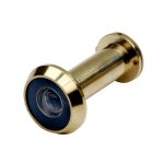 Judas optique pour porte coupe - feu - 200 - laiton dor - super major jourjon