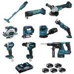Pack 10 outils sans fil lxt� - lot0309 makita