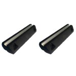 Kit 2 pieds avec support en caoutchouc et rail en aluminium - 600mm walraven