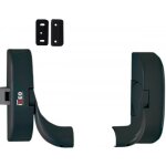 Kit de 2 supports de barre d'antipanique idea barre 1 pt non coupe - feu - noir iseo city