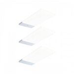 Kit de 3 spots led avec dtecteur de mouvement bredo - 2, 5w - chrom paulmann