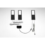 Kit 3 spots led lucky 5 12v 4000k - avec interrupteur et mec driver l&s light Kit 3 spots led lucky 5 12v 4000k - avec interrupteur et mec driver l&s light