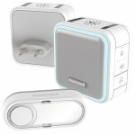 Kit carillons mobile + enfichable - sans fil - alerte par halo lumineux - srie 5 honeywell