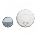 Kit carillon radio sans fil confort  piles - blanc legrand
