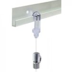 Kit de cimaise filaire en fixation adhésive ou par vis - h20 - blanc civic Kit de cimaise filaire en fixation adhésive ou par vis - h20 - blanc civic