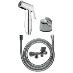 Kit douchette wc en laiton avec mitigeur  encastrer chrom disflex