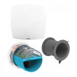 Kit e - twist&go pour vmc hygrogenius - 1 piquage Ø80mm sdb / wc + 1 bouche line atlantic Kit e - twist&go pour vmc hygrogenius - 1 piquage Ø80mm sdb / wc + 1 bouche line atlantic