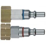 Kit d'embouts m�les oxyg�ne / gaz combustible pour chalumeau le lorrain