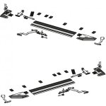 Kit folder - 2 rails de guidage pour meuble bas 501 - 750 mm gauche salice Kit folder - 2 rails de guidage pour meuble bas 501 - 750 mm gauche salice