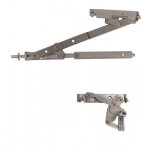 Kits magicube 130 - paumelles invisibles pour oscillo - battant aluminium droit - compas 422 - 900 mm ...