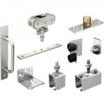 Kit porte coulissante sportub - charge 300 kg par battant mantion