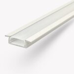 Kit profil pour bande led izyled � encastrer - 2 m - blanc synercia