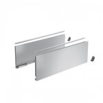 Kit profils tiroir casserolier avantech you - hauteur 187 mm - argent - longueur 450 mm hettich