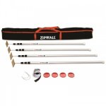 Kit de protection de travaux zipwall zipwall
